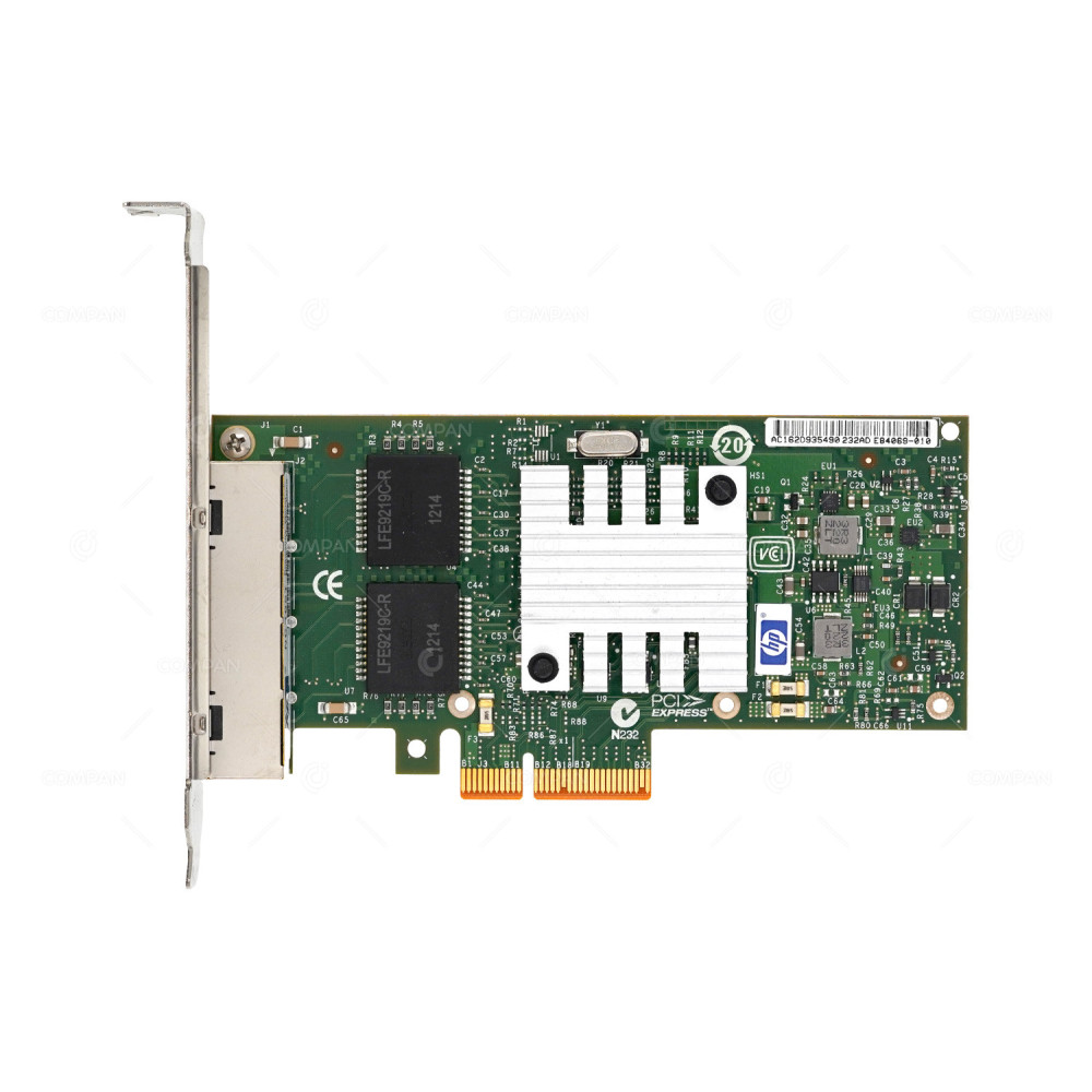 593743-001 HP NC365T QUAD PORT 1GB RJ-45 ETHERNET ADAPTER FOR DL980 G7